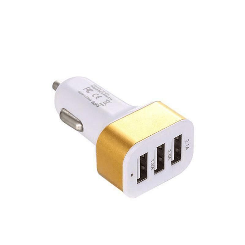 3.1A universal triple ports USB car char