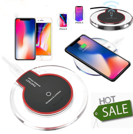 Fast Qi Wireless Charger Charging Dock P